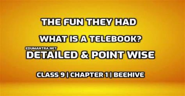 What is the telebook?