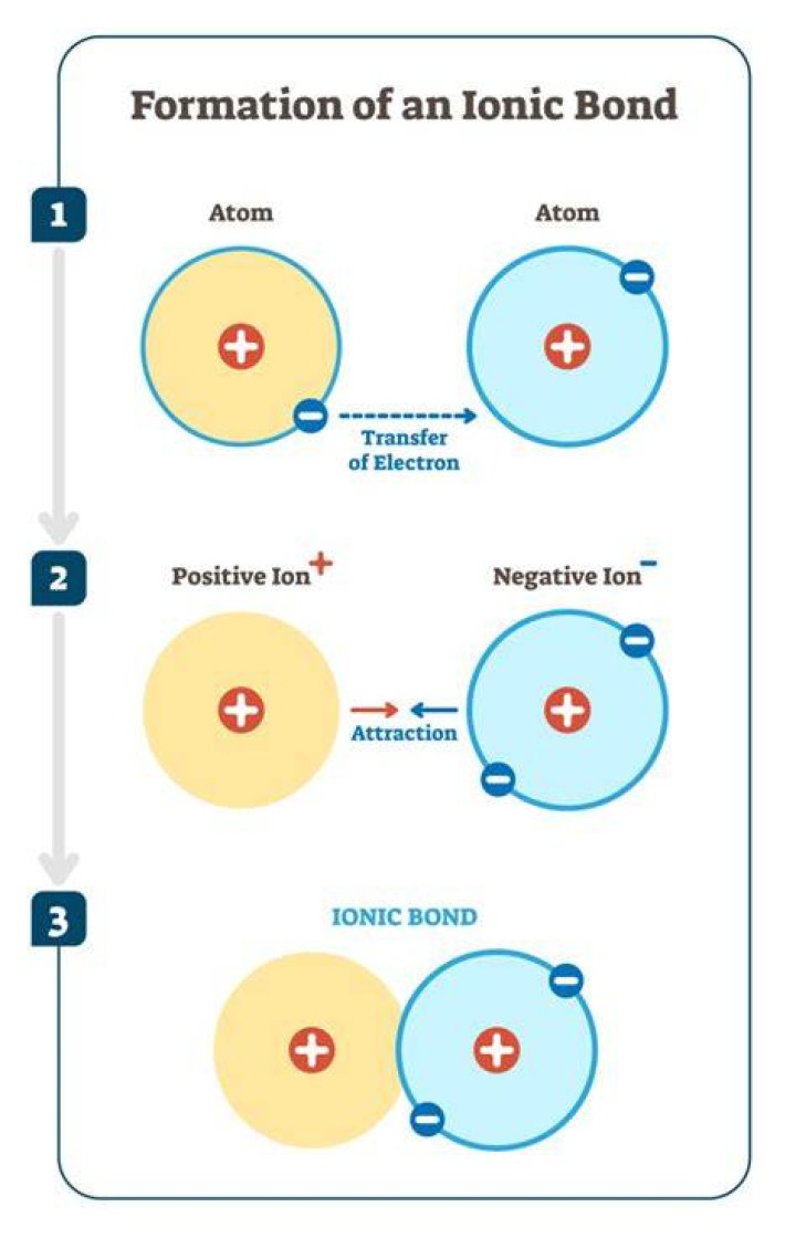 When electrons are lost a ion is formed?