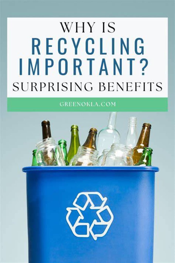 Why recycling is very important?